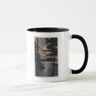 Payette Lake, ID - Evintide am Lake Scene Tasse