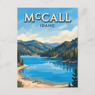Payette Lake McCall Idaho Postkarte