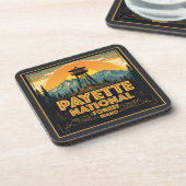 Payette National Forest Idaho Getränkeuntersetzer (Linke Seite)