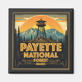 Payette National Forest Idaho Magnet