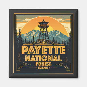 Payette National Forest Idaho Magnet