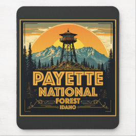 Payette National Forest Idaho Mousepad