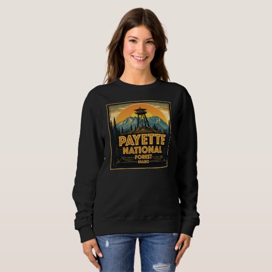 Payette National Forest Idaho Sweatshirt (Vorne ganz)