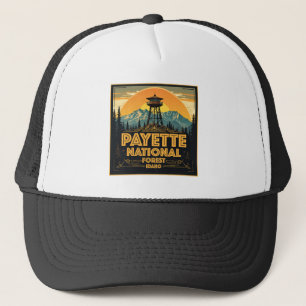 Payette National Forest Idaho Truckerkappe