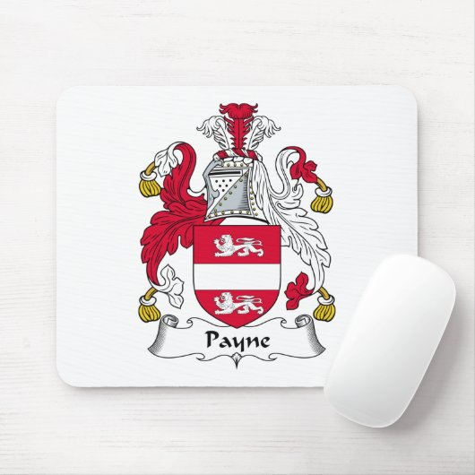 Payne Familienwappen Mousepad (Mit Mouse)