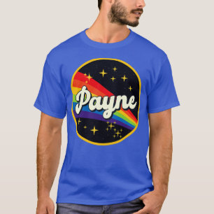 Payne Regenbogen im Weltraum im Vintage-Stil T-Shirt