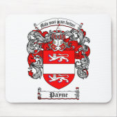 Payne Wappen - Mausunterlage Mousepad (Vorne)