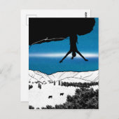 Payners Ford NZ Kletterer Postkarte (Vorne/Hinten)