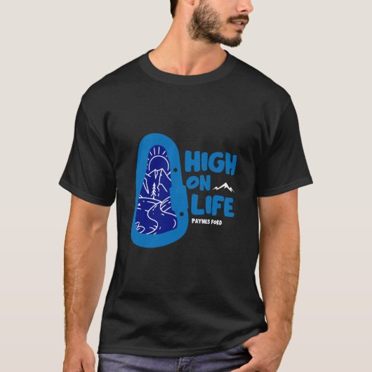Paynes Ford Alpinismus Neuseeland T-Shirt (Vorderseite)