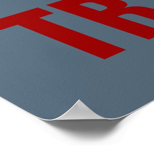 Payne's grauweißes Rot, der gesagt hat, es könne n Poster (Ecke)