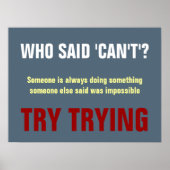 Payne's grauweißes Rot, der gesagt hat, es könne n Poster (Vorne)