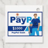 PayPal: 1000 $ Geschenkanhänger (Rückseite)