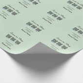 paypal venmo visa card scan to pay QR social media Geschenkpapier (Ecke)