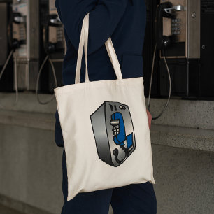 Payphone Blue Telefon Tragetasche