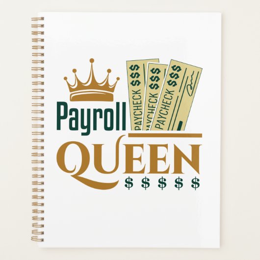 Payroll Queen Planer (Vorderseite)