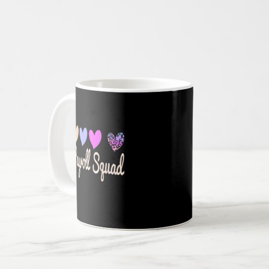 Payroll Specialist Squad Kaffeetasse (Vorderseite Links)
