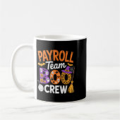 Payroll Team Boo Crew Halloween Matching Soky Outf Kaffeetasse (Links)