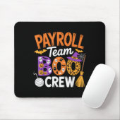 Payroll Team Boo Crew Halloween Matching Soky Outf Mousepad (Mit Mouse)