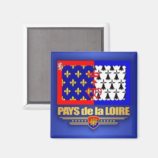 Pays de la Loire Magnet (Vorderseite/Rückseite)