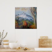 Paysage des Alpes 3 Poster (Küche)