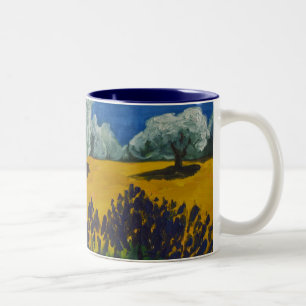 Paysage Provençal Zweifarbige Tasse