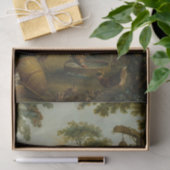 Paysage Rustique von Jean-Baptiste Huet Seidenpapier (Geschenk)