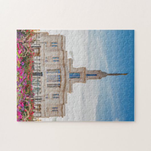 Payson Temple Puzzle (Horizontal)