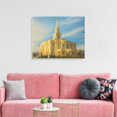 Payson Utah Temple Painting™ LDS Wall Art Leinwand (Insitu (Wohnzimmer))