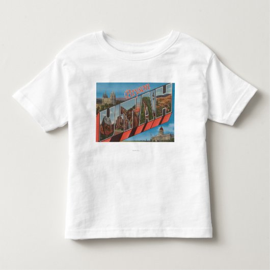 Payson, UtahLarge Buchstabe ScenesPayson, UT Kleinkind T-shirt (Vorderseite)