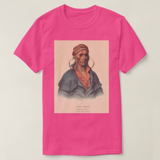 Payta Kootha a a Shawnee Warrior 1836 Strong Resil T-Shirt (Design vorne)