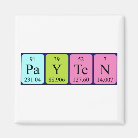 Payten Periodenmagnet Magnet (Vorne)