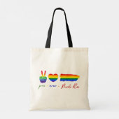Paz Amor Puerto Rico Tasche Shopping Bag (Rückseite)