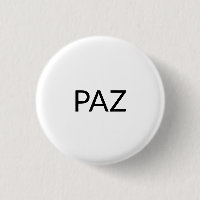 Paz White Black Spanischer Frieden einfach minimal