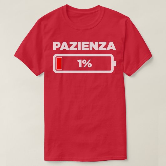 Pazienza 1 T-Shirt (Design vorne)