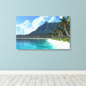 Pazifik Leinwanddruck (Insitu (Holzboden))