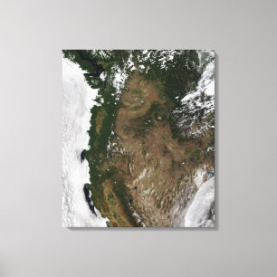 Pazifik Nordwestregion der Vereinigten Staaten Leinwanddruck