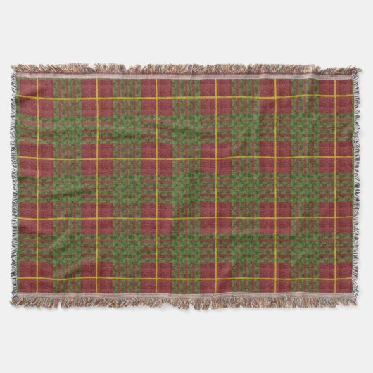 Pazifik Nordwesttartan Decke (Vorderseite)