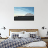 Pazifik Stille Leinwanddruck (Insitu (Schlafzimmer))