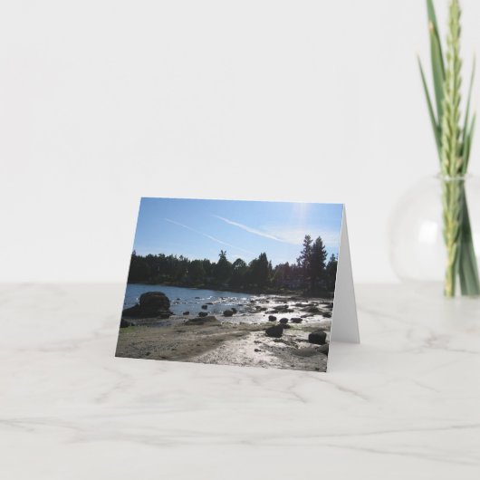 Pazifik stützt Natur-Erholungsort unter Karte (Vorderseite)