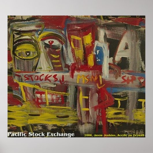 Pazifikbörse Poster (Vorne)