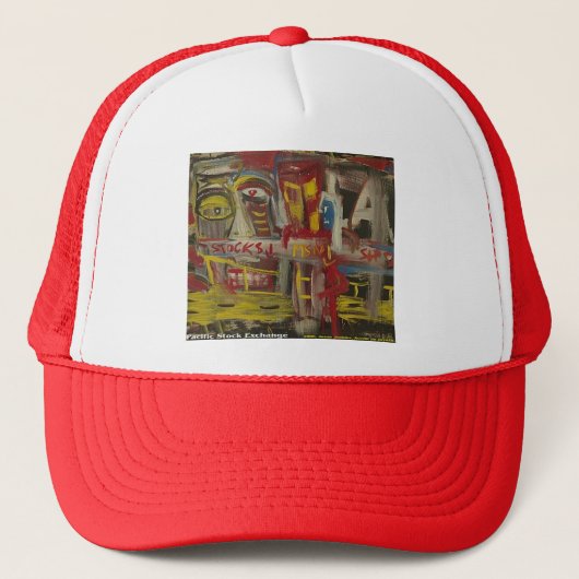 Pazifikbörse Truckerkappe (Vorderseite)