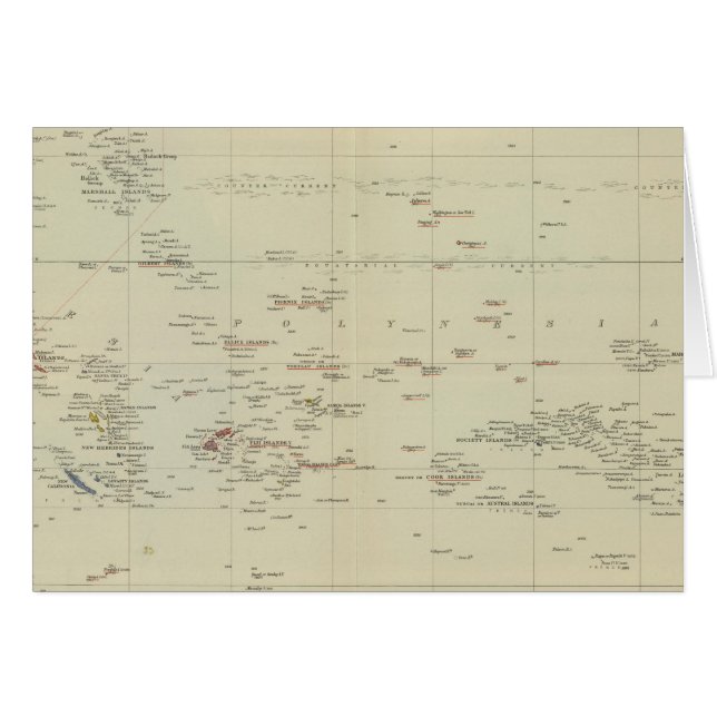 Pazifikinseln 2 (Vorderseite (Horizontal))