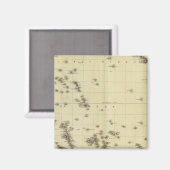 Pazifikinseln Magnet (Vorderseite/Rückseite)