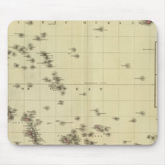 Pazifikinseln Mousepad (Vorne)