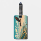 Pazifikküste Gepäckanhänger (Rückseite vertikal)