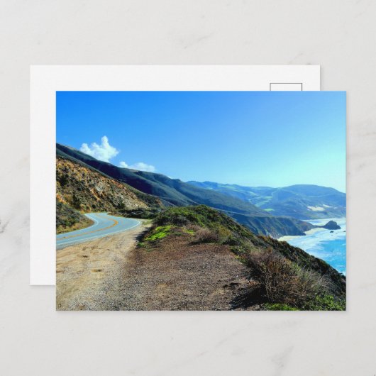 Pazifikküste Postkarte (Vorne/Hinten)