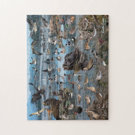 Pazifikküste Puzzle (Vertikal)