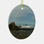 Pazifikküste - Redwood National Park Keramik Ornament (Rechts)