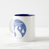 Pazifikküste Zweifarbige Tasse (Vorderseite Links)