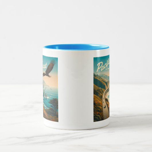 Pazifikküste Zweifarbige Tasse (Mittel)